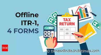 Offline ITR-1, 4 forms FY 2023-24: Income tax department releases new forms for AY 2024-25; know the details here