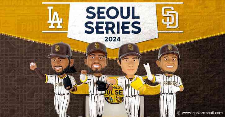 Kick off the Padres season with FOCO’s Seoul Series bobblehead collection
