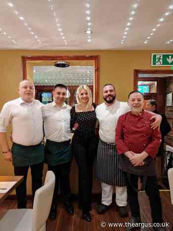 Holly Willoughby enjoys meal at Burgess Hill restaurant