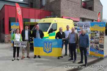 Meetjeslandse ambulance richting Oekraïne: “Hopelijk kan die daar nog levens redden”