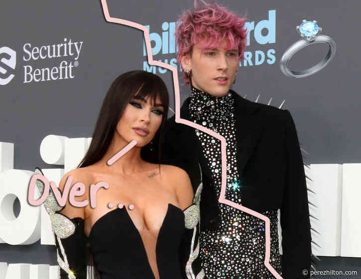 Megan Fox Confirms Engagement To Machine Gun Kelly Was Called Off -- But Refuses To Clarify Current Relationship Status!