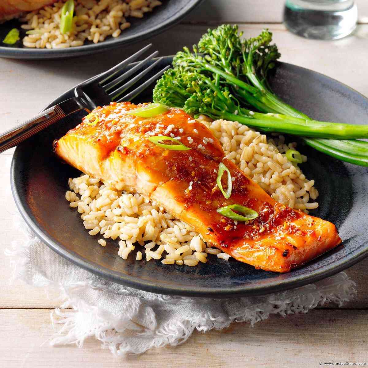 Baked Teriyaki Salmon