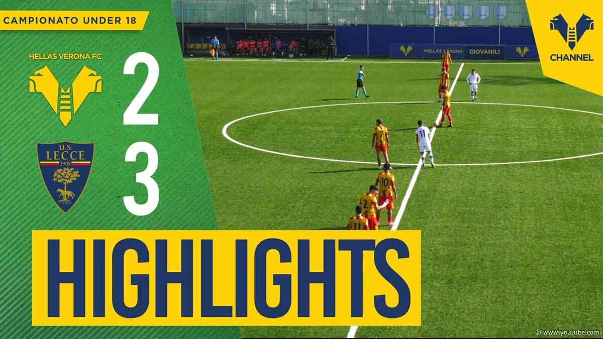 Highlights Under 18 | Hellas Verona-Lecce 2-3