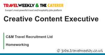 C&M Travel Recruitment Ltd: Creative Content Executive