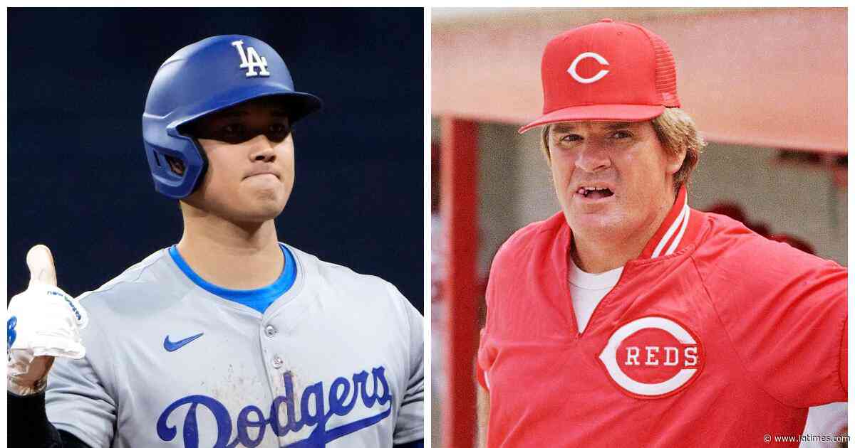 Is Shohei Ohtani another Pete Rose? Dodgers star not accused of betting on baseball, sports