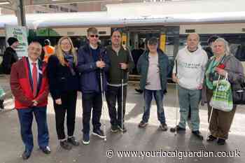 App to guide blind passengers now free to use Sutton station