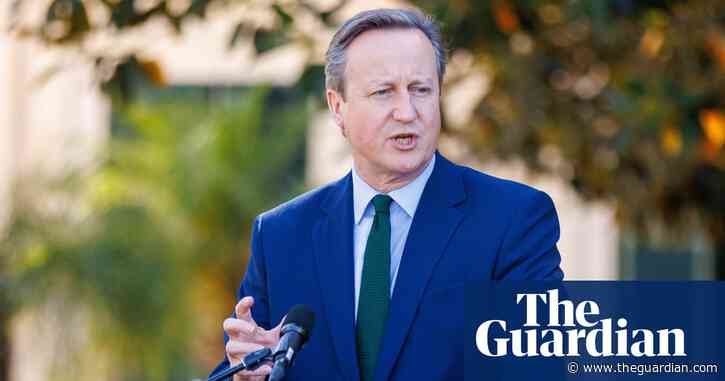 Cameron: Aukus and Nato must be in ‘best possible shape’ before potential Trump win – video