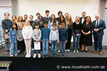 Jugendpreise der Mülheimer Bürgerstiftung verliehen