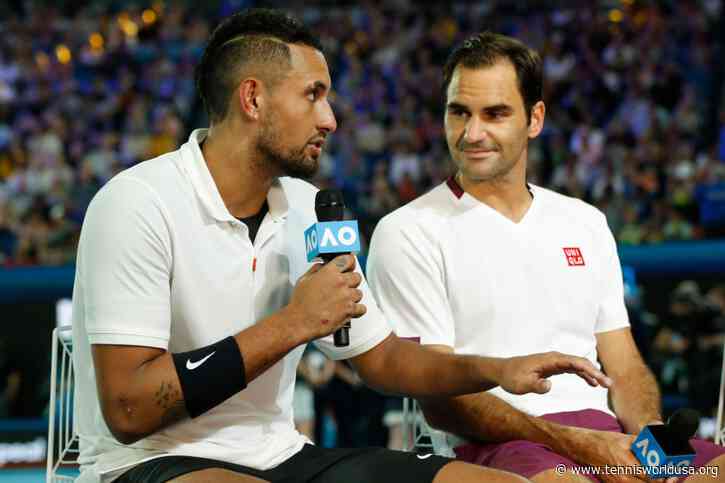 Kyrgios' honest confession: "I tried to be like Federer but I didn't feel myself"