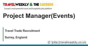 Travel Trade Recruitment: Project Manager(Events)