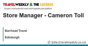 Barrhead Travel: Store Manager - Cameron Toll