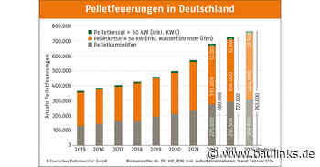 Markt für Pelletanlagen im Vergleich zu 2022 halbiert - Zuwachs in der Pelletproduktion