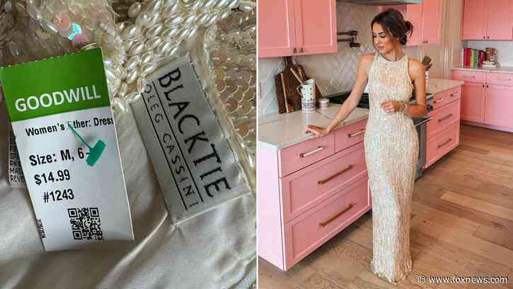 Texas woman discovers her $15 Goodwill gown was created by Jackie Kennedy's personal designer: 'Crazy'