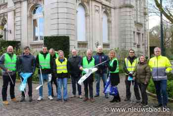 Kick-off van ‘Destelbergen Helemaal Schoon’ start met fikse hagelbui