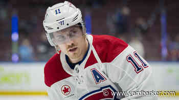 Brendan Gallagher misses training for a day of treatments