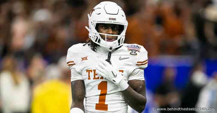 Steelers WR coach Zach Azzanni met extensively with Texas WR Xavier Worthy