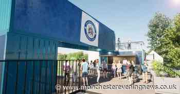 Pictures show what new fan zone made from shipping containers at Stalybridge Celtic’s stadium could look like