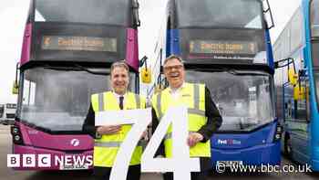 South West to get 325 new electric buses