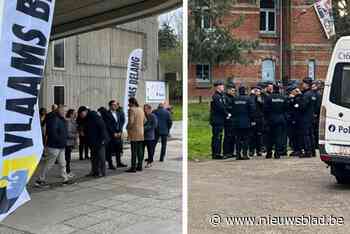 Politie massaal aanwezig, maar Vlaams Belang-congres verloopt rustig