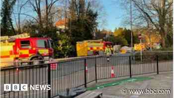 Fire crews tackle Tunbridge Wells flats blaze