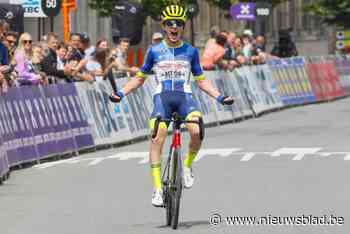 Yasu Vervoort wint voor het Isorex Cycling Team in Borlo