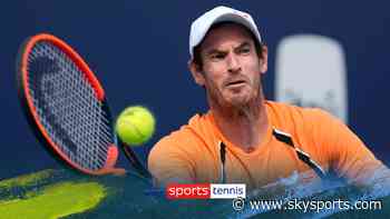 'Up, up and away!' | Murray delights crowd with sublime lob