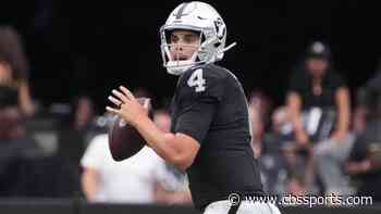 Raiders' Antonio Pierce says Aidan O'Connell 'earned the right' to compete for 2024 starting QB job