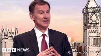 Watch: Tories will keep 'triple lock' on pensions - chancellor
