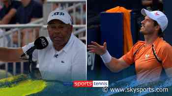 'What are YOU talking about?!' | Murray RAGES at umpire
