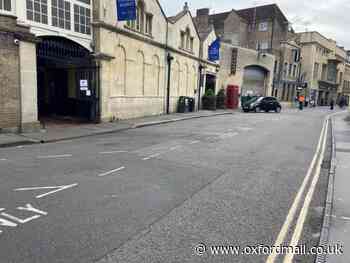 Oxfordshire public notices: Oxford's Market Street closure