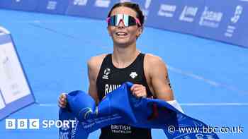 World Triathlon Cup: Great Britain's Sian Rainsley wins in Hong Kong