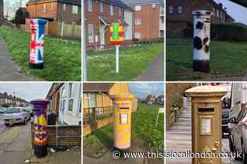 Dartford and Temple Hill postboxes: Man admits spray painting