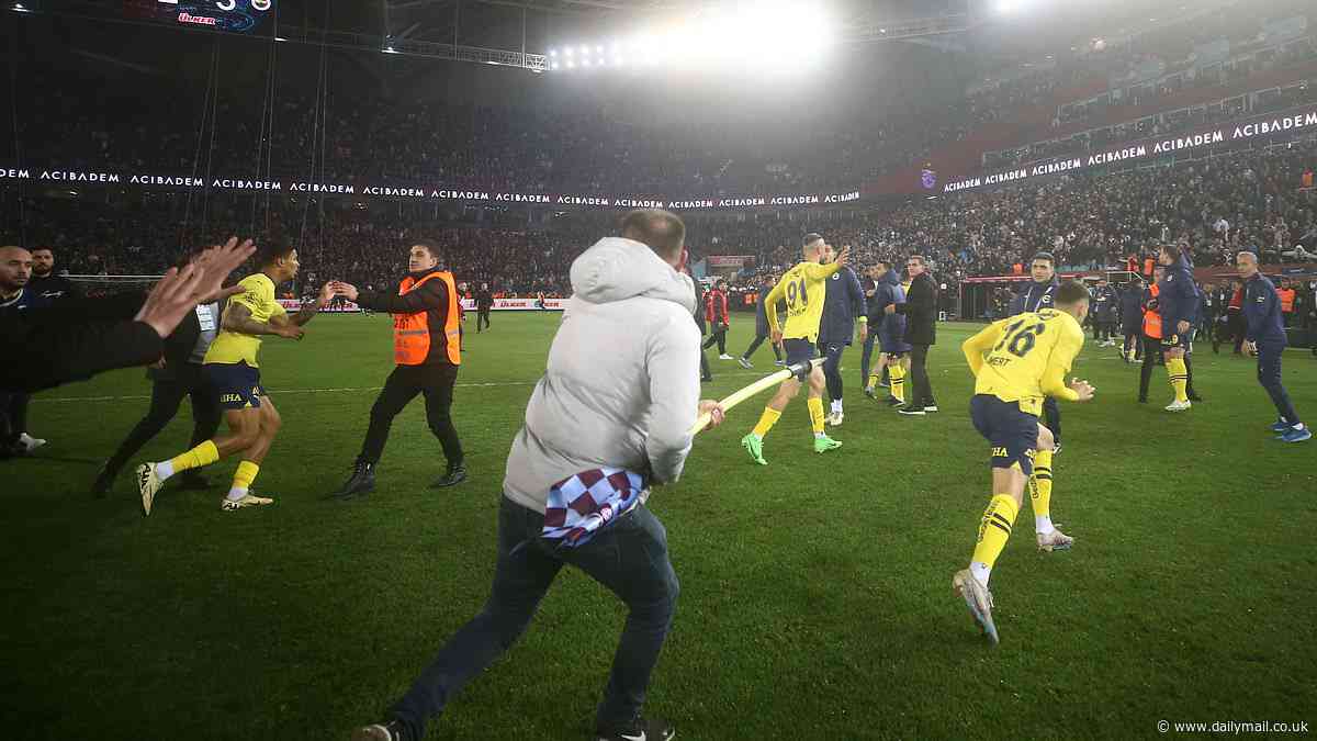 Fenerbahce 'consider joining five European leagues - with the club wanting to leave the Turkish Super Lig over claims of unfair treatment from authorities' following shocking brawl with Trabzonspor fans