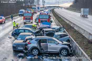 Massenkarambolage auf der A3