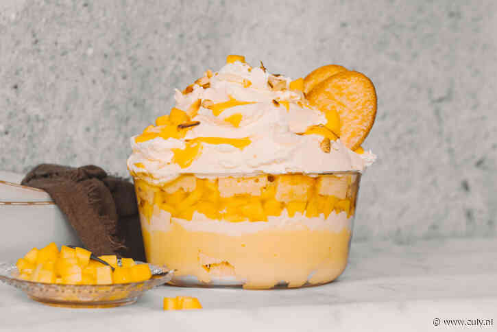 Culy Homemade: trifle met advocaat & mango