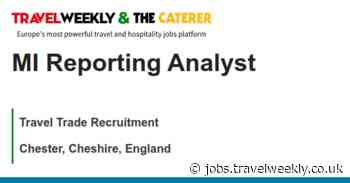 Travel Trade Recruitment: MI Reporting Analyst