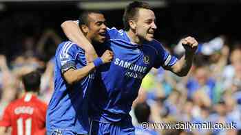 John Terry leads congratulations to Ashley Cole as his former Chelsea and England team-mate is inducted into the Premier League Hall of Fame