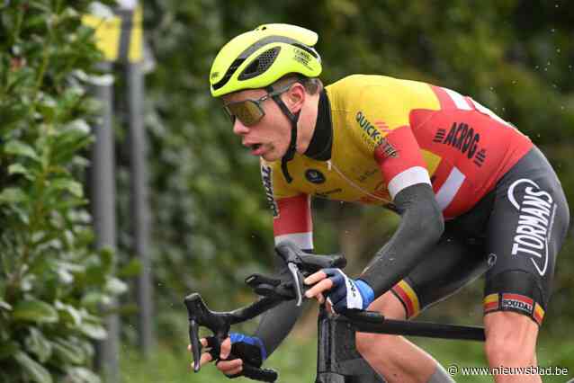 Jinze Joris boekt in één-tegen-allenstrijd met team Isorex vierde zege: “Ik zet nu alles op mini Parijs-Roubaix en PK tijdrijden”