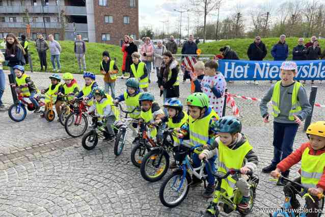 Kinderen KBO Sint-Walburga hebben hun Ronde al achter de rug