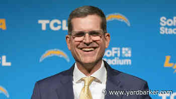 Jim Harbaugh eyeing ideal draft scenario for Chargers