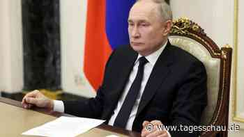 Putin macht "radikale Islamisten" für Anschlag bei Moskau verantwortlich