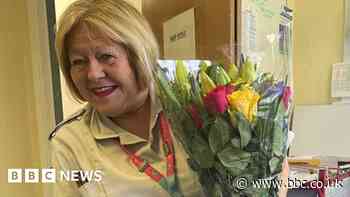 Nursery nurse congratulated for 45 years of service