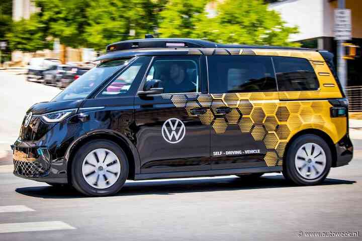 Volkswagen ID Buzz wordt eerste volledig autonome bedrijfswagen