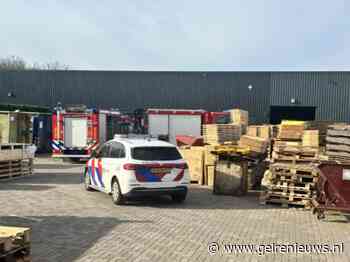 Incident in bedrijfspand Harderwijk