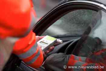 Politie houdt controle: 12 chauffeurs onder invloed van alcohol of drugs
