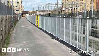 Guided busway to fully reopen after fencing built