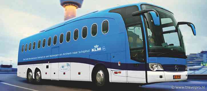 KLM-bus vaker tussen Nijmegen en Schiphol