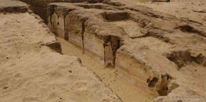4.300 jaar oude tombe met zeldzame muurschilderingen gevonden in Egypte
