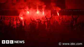 Fans told not to bring flares to Euros play-off
