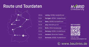 Kessel-Roadshow 2024 legt Fokus auf Hybrid-Entwässerung und Nachhaltigkeit